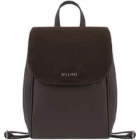 Women's leather backpack Ryłko