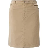 5-Pocket Stretch-Ribbed Corduroy Midi-Rock für Damen s.Oliver