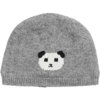Soft Knit Beanie with Intarsia Panda Design for Babies s.Oliver
