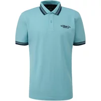 Piqué-Poloshirt mit Logo-Detail s.Oliver