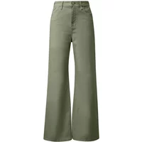 Damen Jeans Wide Leg Regular Fit Weite Beine Nachfärbung s.Oliver