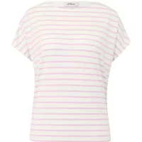 T-Shirt mit Allover-Druck lockere Passform Damen s.Oliver