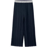 Plissierte Hose Regular Fit Hohe Taille Weit Bein mit elastischem Bund Mädchen s.Oliver