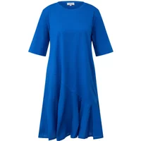 Kleid aus Baumwolle mit Rundhalsausschnitt und Seitentaschen Damen s.Oliver
