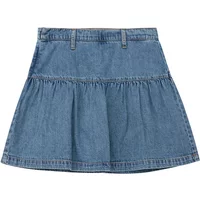 Denimrock mit integriertem Short und Used-Effekt Mädchen s.Oliver