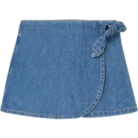 Jeansrock Regular Fit Mid Rise Used-Optik Elastischer Bund Mädchen s.Oliver