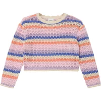 Gestreifter Loose Fit Pullover für Mädchen s.Oliver