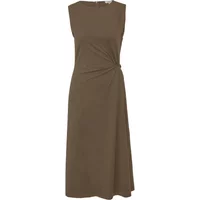 Midi-Jersey-Kleid mit Rundhalsausschnitt für Damen s.Oliver