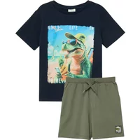 Bermuda und T-Shirt mit Frontdruck für Kinder s.Oliver