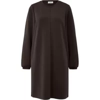 Klassische Damenkleid mit Puffärmeln und Falten s.Oliver