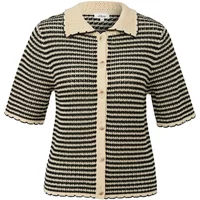 Leichter Kurzarm-Cardigan aus Baumwollmischung mit Knopfleiste für Damen s.Oliver