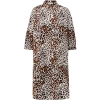 Druckkleid mit Rüschendetails für Frauen s.Oliver