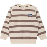 Gestreifter Pullover mit Rippbündchen und kleinem Patch für Kinder s.Oliver