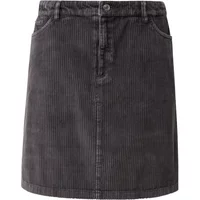 Damen Wadenlanger Trapez-Rock aus Cord mit Waschung s.Oliver