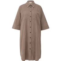 Hemdkragen Kleid mit Knopfleiste Damen s.Oliver