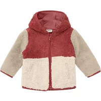 Outdoorjacke mit Kapuze, Colour Blocking und Teddyplüsch für Babys s.Oliver