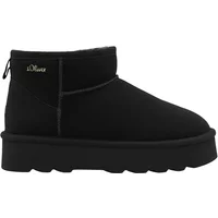 Plateau-Stiefel aus Leder für Damen s.Oliver