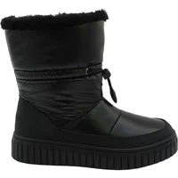 Metallisch glänzende Schneestiefel Damen s.Oliver