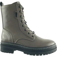 Lederoptik Schnürstiefel Damen s.Oliver