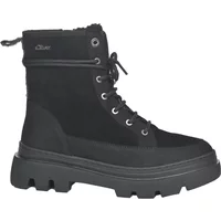 Robuste Lederstiefel mit Schnürung für Damen s.Oliver