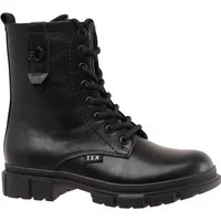 Schnürstiefeletten Lederlook für Kinder s.Oliver