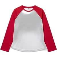 T-Shirt Regular Fit Langarm Raglan mit Kontrastärmeln und Logo-Patch Damen s.Oliver