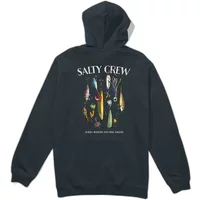 Hooded sweatshirt with printed designs Salty Crew Lure Gear