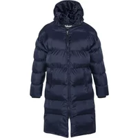 Lange Daunenjacke mit Kapuze Schott