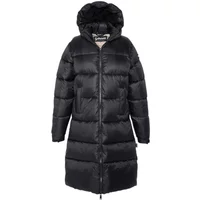 Lange Daunenjacke mit Kapuze exta lang Damen Schott Belstar2wrs