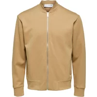 Zip-up sweatshirt Selected Barracuda