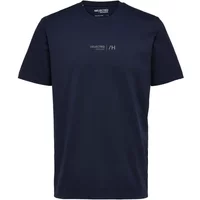 T-shirt Selected Boris Print