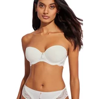 Padded underwired bandeau bra for women Selmark Matilda Mariage