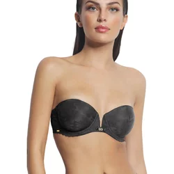 Moulded Underwired Bandeau Bra For Women Selmark Gabrielle