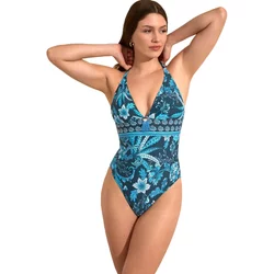 Women's Shaped Triangle One-Piece Swimsuit Selmark Acanthus