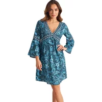 Women's three-quarter sleeve summer dress Selmark Acanthus