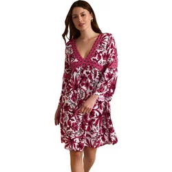 Women's Three-Quarter Sleeve Summer Dress Selmark Acanthus