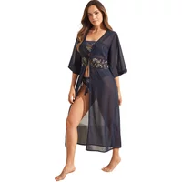 Women's long beach kimono Selmark Baikal
