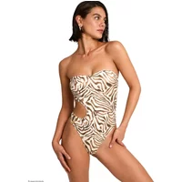 Badeanzug 1-tlg. Bustier mit Bügel für Damen Selmark Utopia