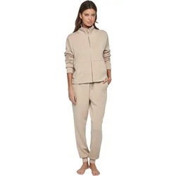 Women's Zip-Up Pyjama Set Selmark P104 Cozy Chic