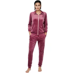 Women's Zip-Up Pyjama Set Selmark P115 Sport