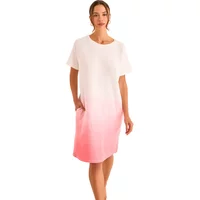 Kurzarm Nachthemd Damen Selmark Homewear