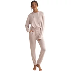 Women's Hoodie Pajama Set Selmark Basic P82