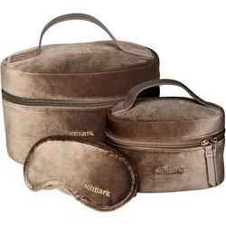 Women's Toiletry Bag And Sleep Mask Set Selmark PC1 Style Add