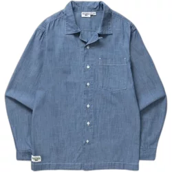 Overshirt Service Works Chambray Resort Overshirt Service Works Chambray Resort