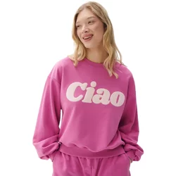 Sweatshirt Woman She Is Sunday Ciao Sis