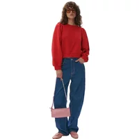 Sweatshirt Damen She is Sunday Rosso Amore
