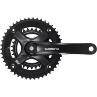 Velo Store - UK Double speed crankset Shimano FC-TY501-2 7/8V | Extra 10% off with Subscription, Postage £16.79 to UK Fedex.