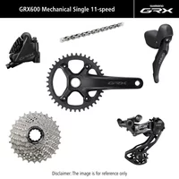Velo Store - UK Complete mono bike package Shimano GRX 600 11 SPEED 170 mm, 11-30T | Extra 10% off with Subscription, Postage £16.79 to UK Fedex.
