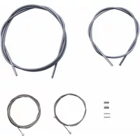 Velo Store - UK Brake cable sets with cable end sleeves Shimano SIL-TEC | Extra 10% off with Subscription, Postage £16.79 to UK Fedex.