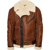 Shearling leather jacket Sixth June